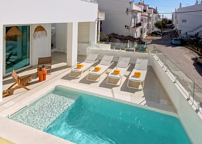 ヴィラ Casa Do Patio-two Private Pools Villa- Rooftop & Panoramic Pool By Dreamvillasalbufeira *